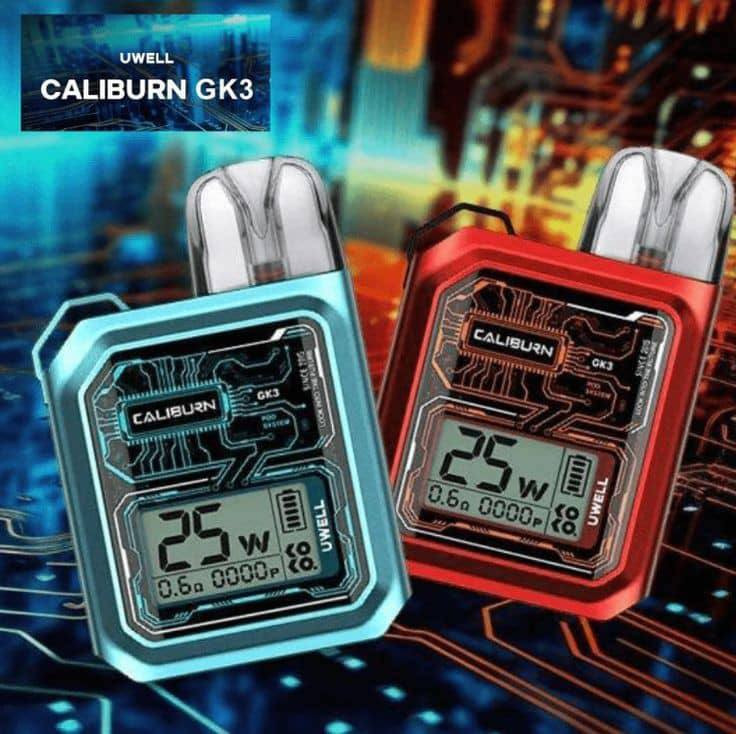 دائمی کالیبرن جی کی 3 یوول | Uwell Caliburn GK3