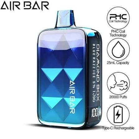 یکبار مصرف ایربار 20000 | AIR BAR DIAMOND BOX 20000