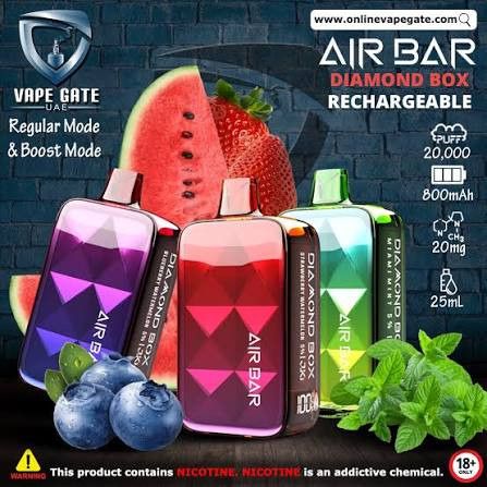 یکبار مصرف ایربار 20000 | AIR BAR DIAMOND BOX 20000
