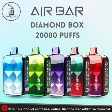یکبار مصرف ایربار 20000 | AIR BAR DIAMOND BOX 20000