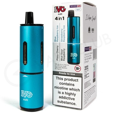یکبار مصرف آی وی جی25000 چرخش چهار طعم در یک دستگاه | IVG 25000 Puff Disposable