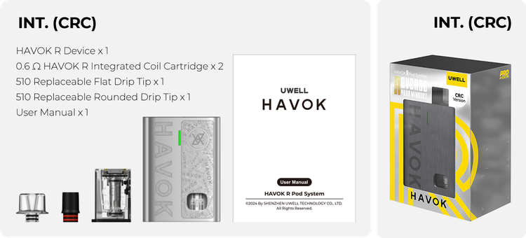 دائمی سیستم UWELL HAVOK